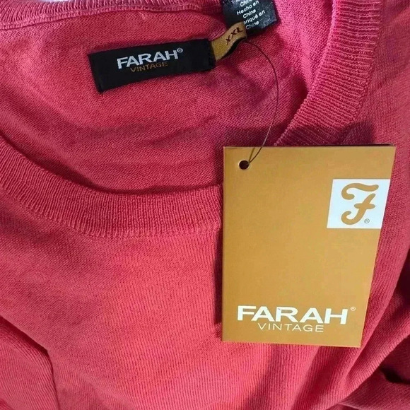 Farah Pink Crewneck Sweater - Picture 5 of 8